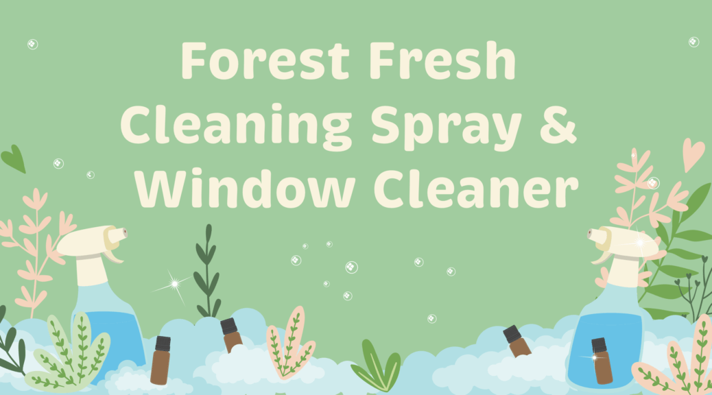 SPRAY² Clean Fresh Forest Cleaning-Kissenspray