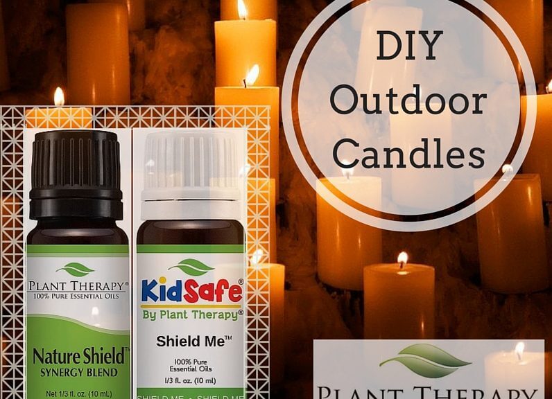 DIY Outdoor Candles