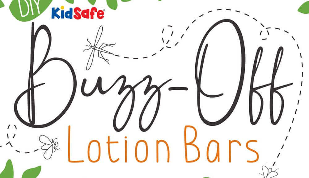 DIY KidSafe® Buzz-Off Lotion Bars with Essential Oils