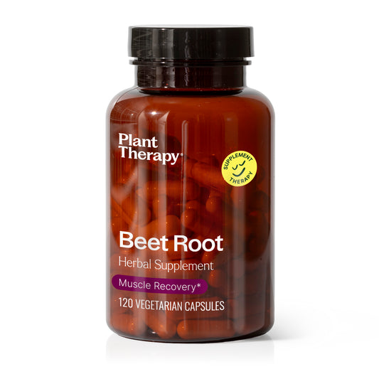 Beetroot Herbal Supplement Capsules front label