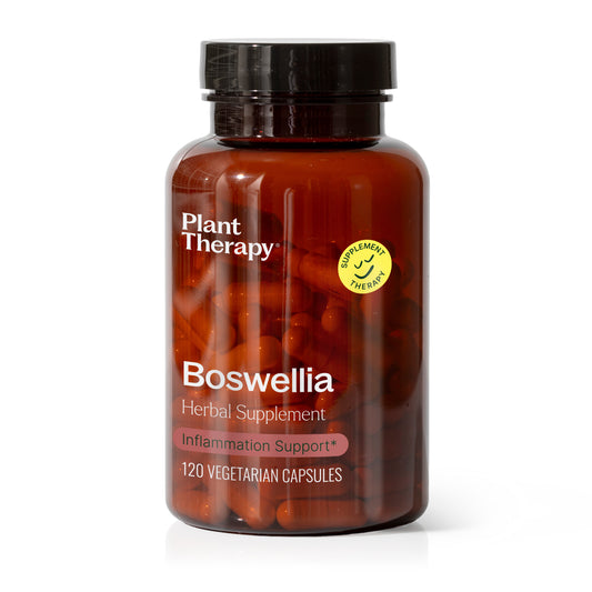 Boswellia Herbal Supplement Capsules front label