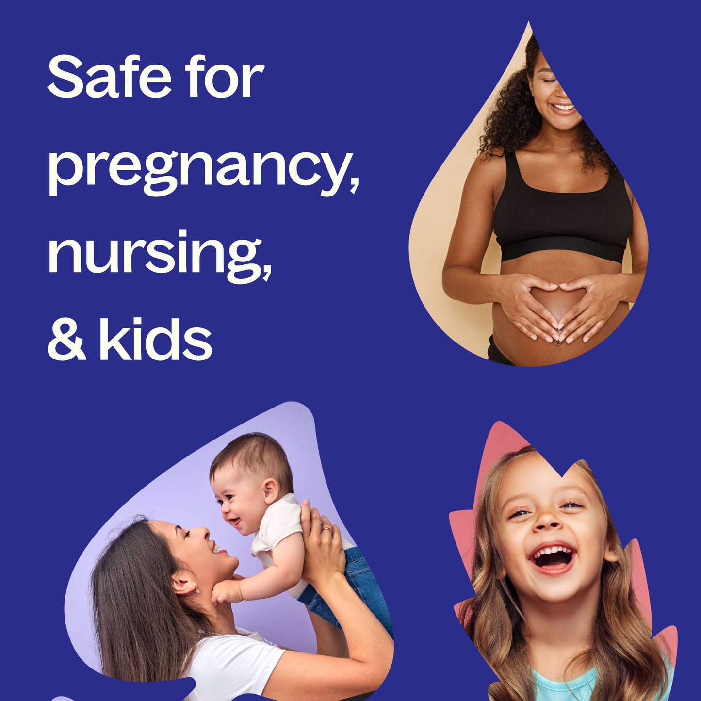 safe for pregnancy, nursing, kids