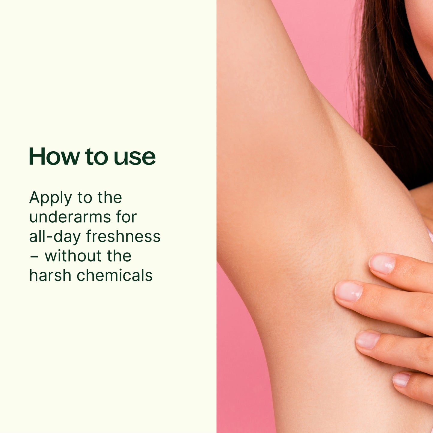 how to use: apply to underarms