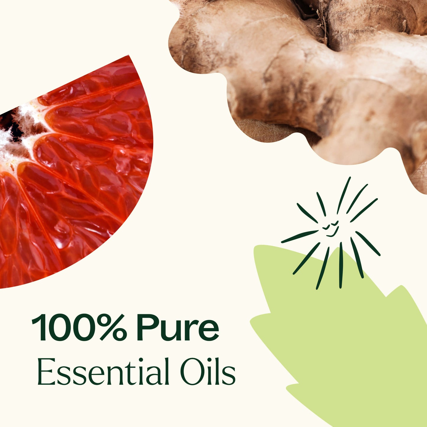 100% pure essential oils