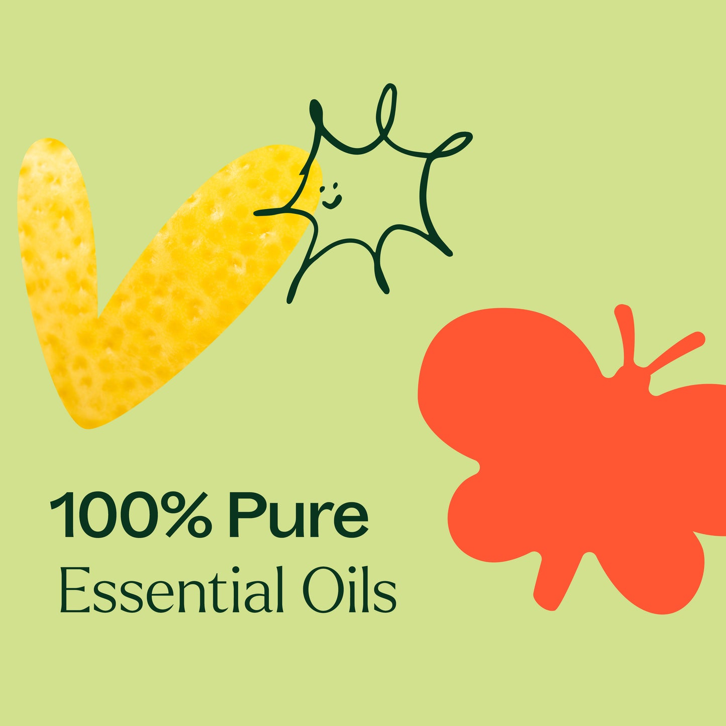 100% pure essential oils
