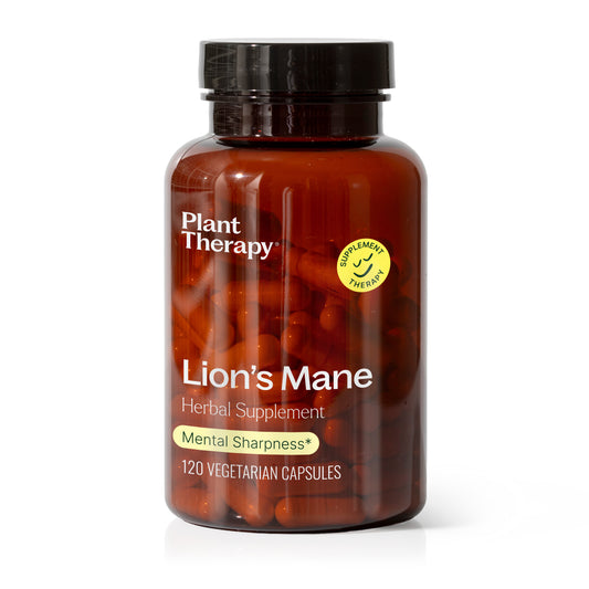 Lion's Mane Herbal Supplement Capsules