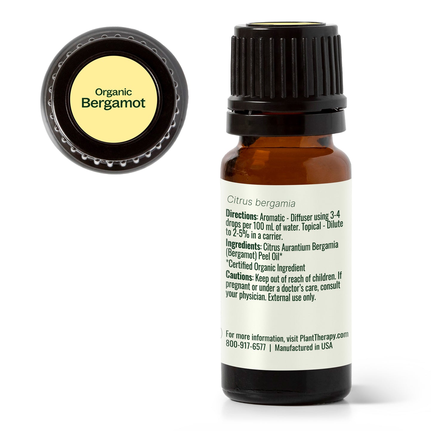 Organic Bergamot Essential Oil