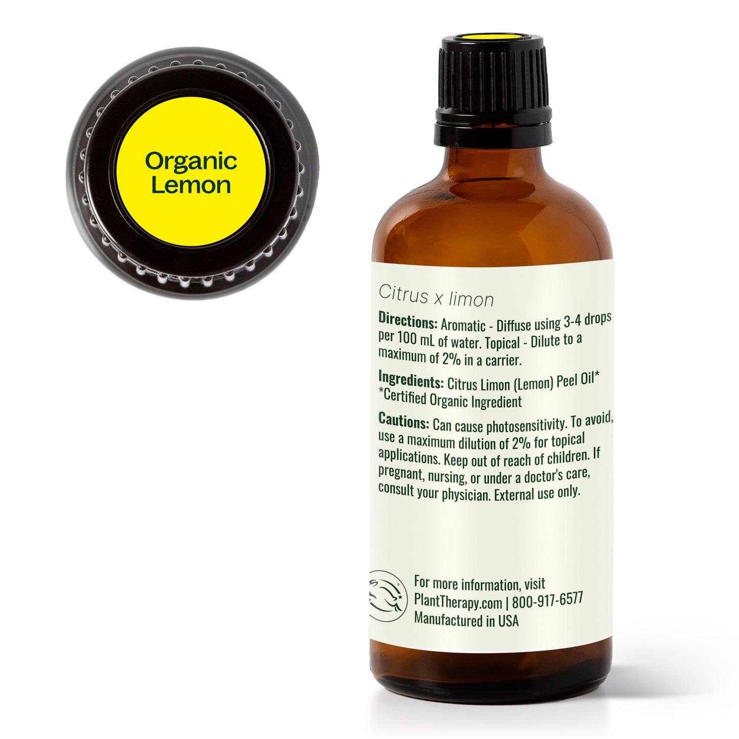 Organic Lemon Essential Oil