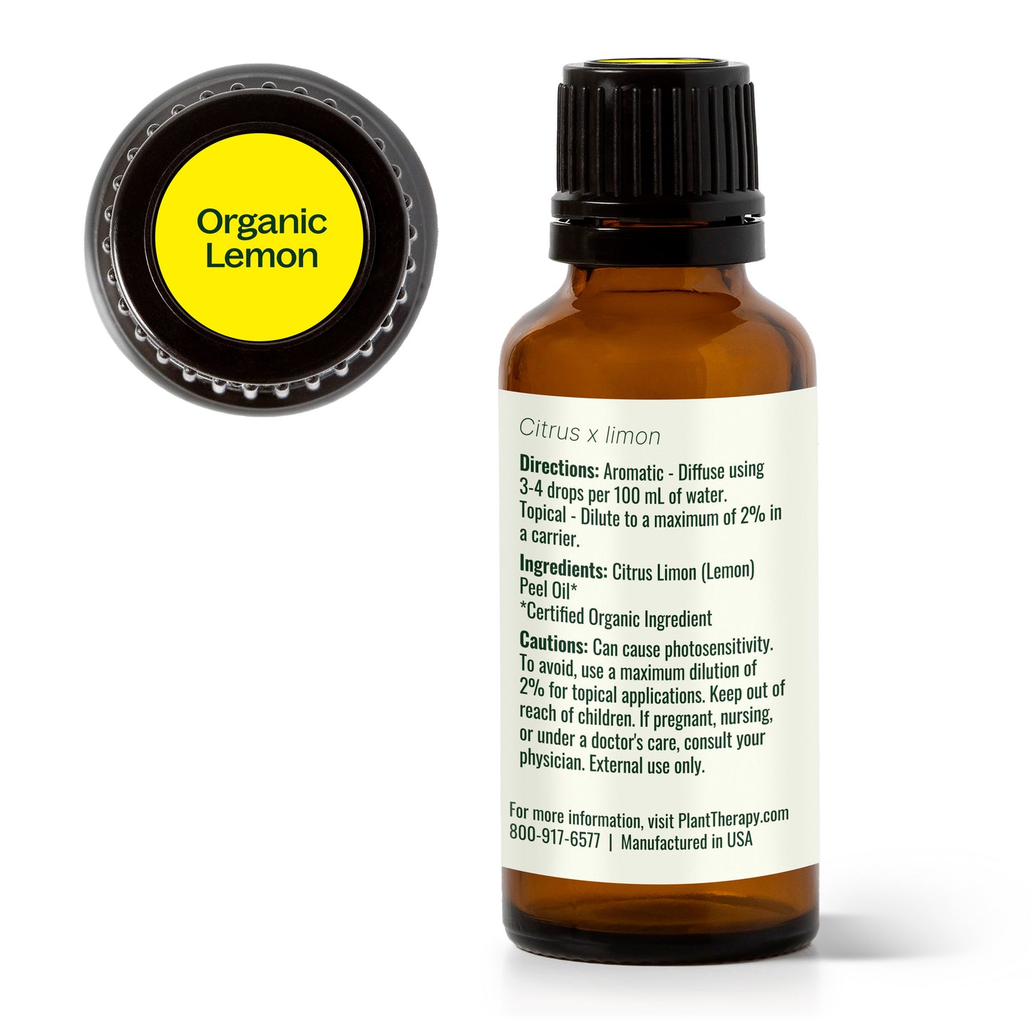 Organic Lemon Essential Oil