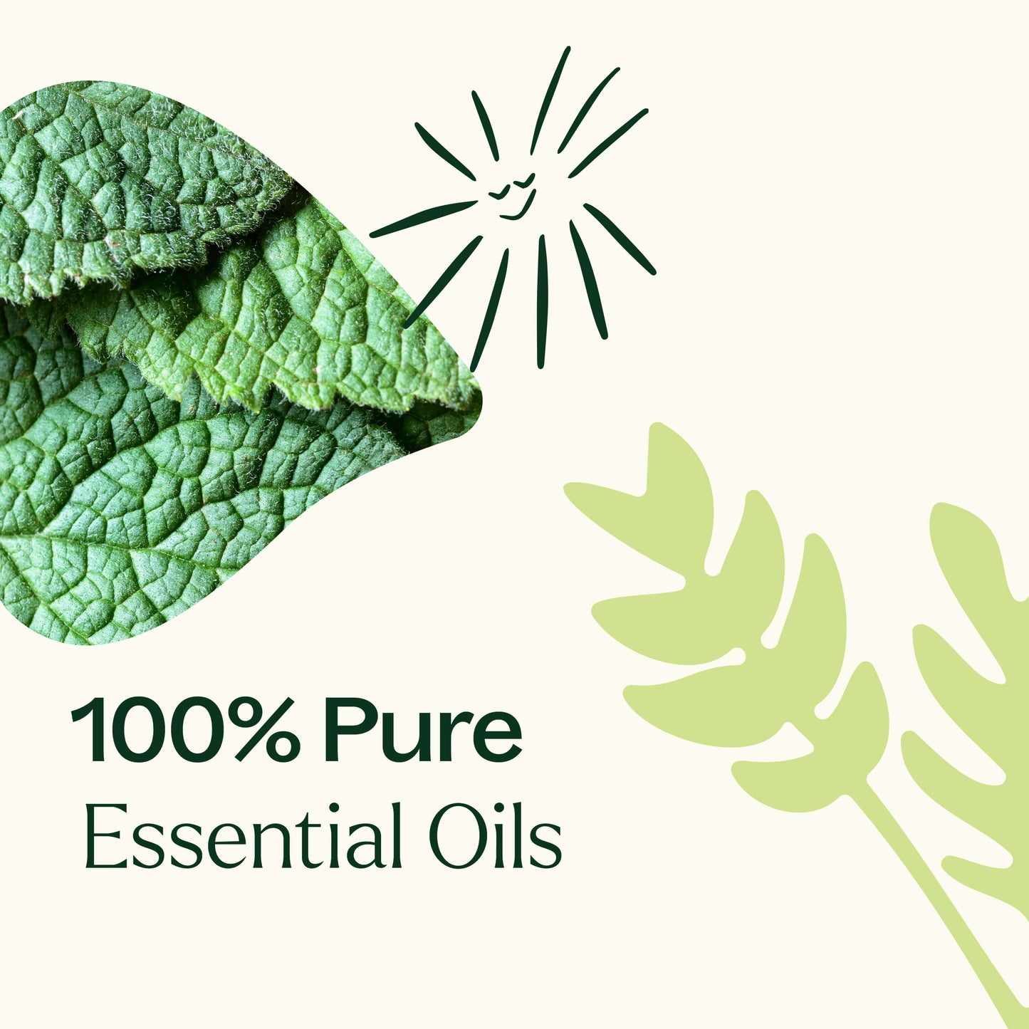 100% pure essential oils