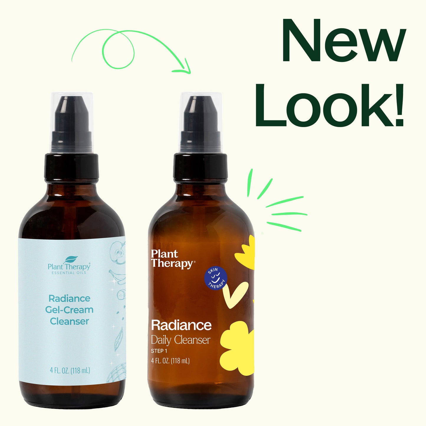Radiance Daily Cleanser New Look