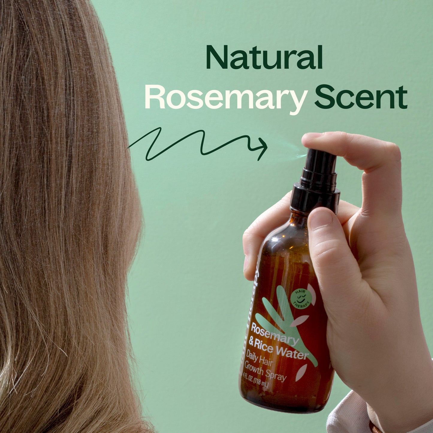 Rosemary & Rice Water Daily Hair Growth Spray