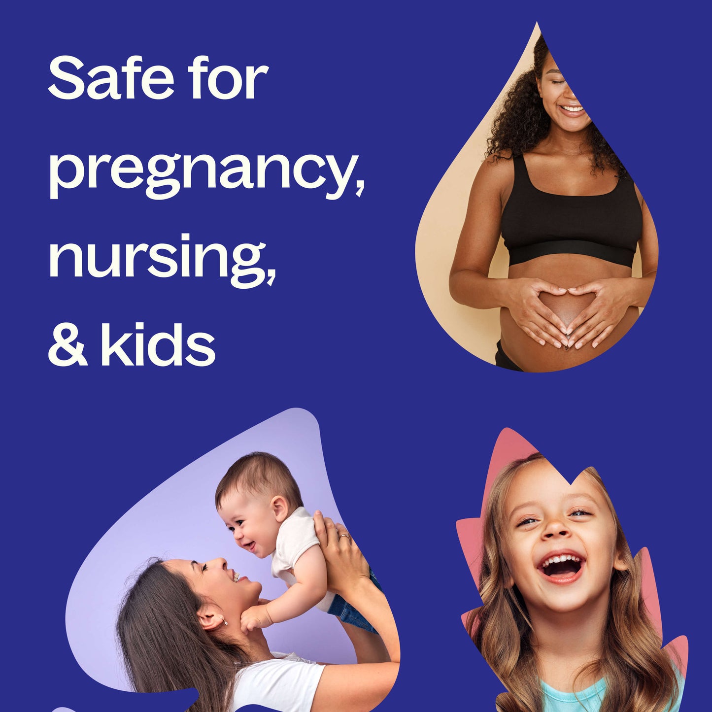 safe for pregnancy, nursing, & kids