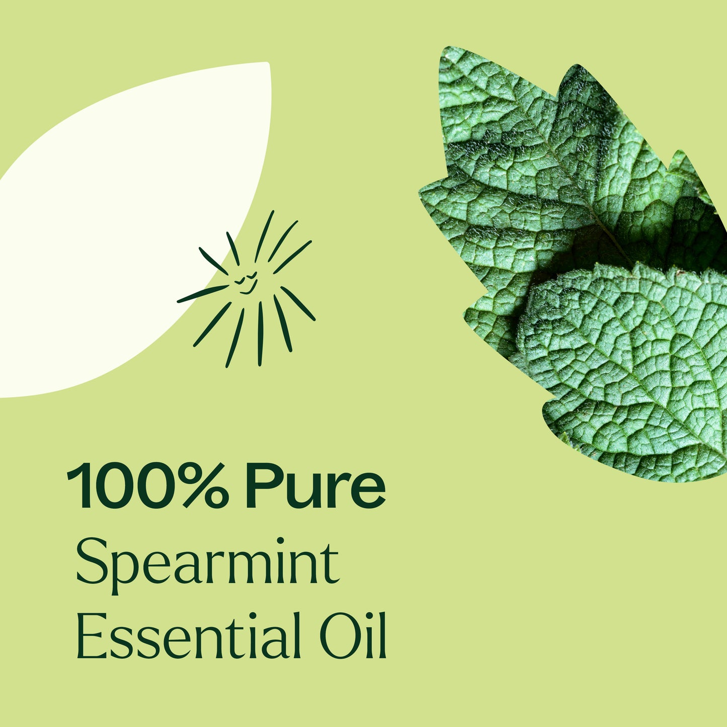 100% pure spearmint essential oil