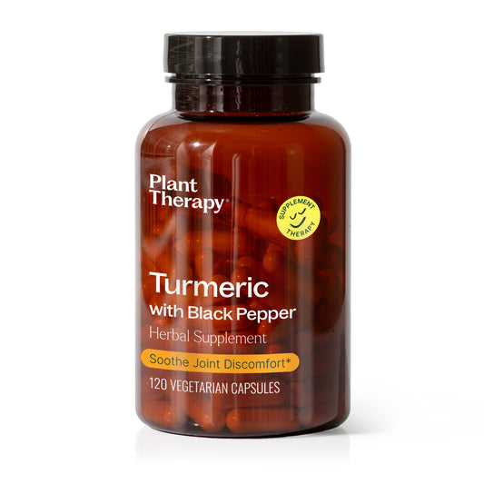 Turmeric with Black Pepper Herbal Supplement Capsules