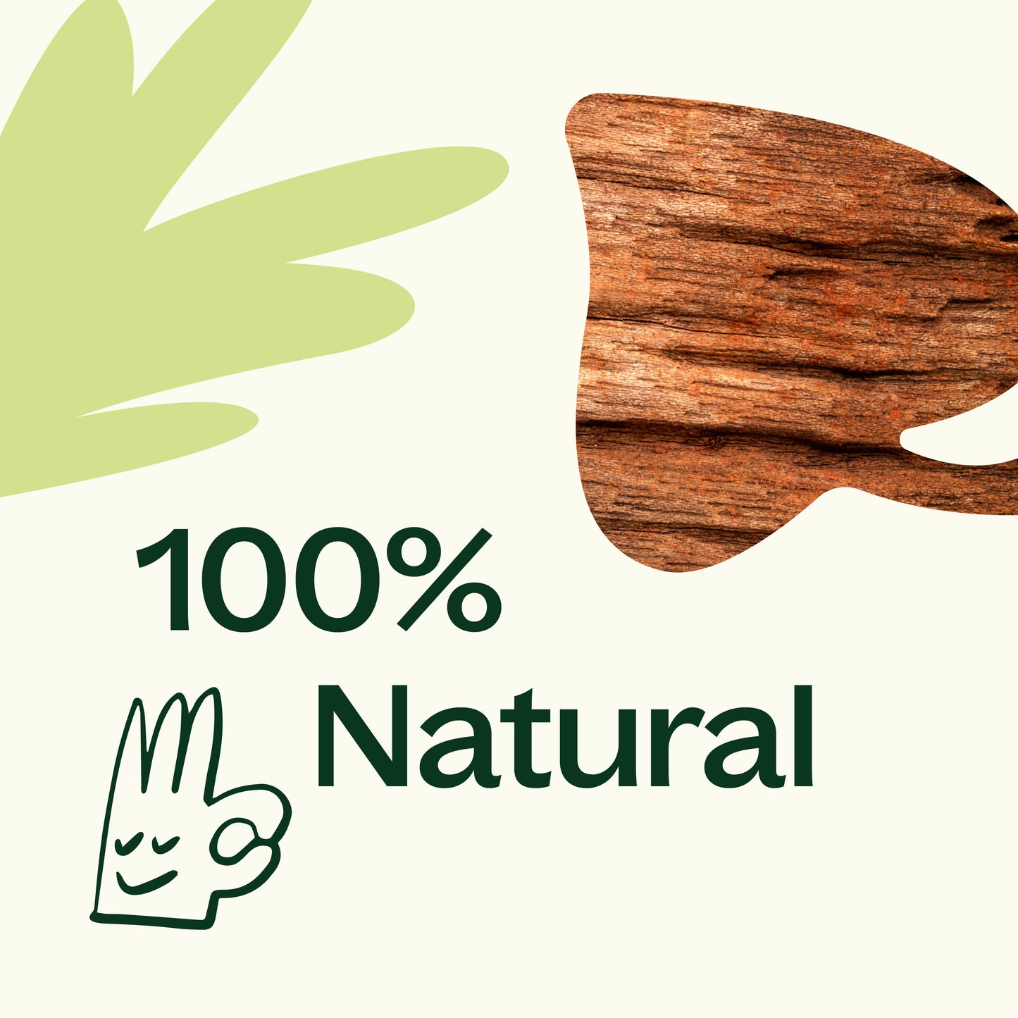 100% natural