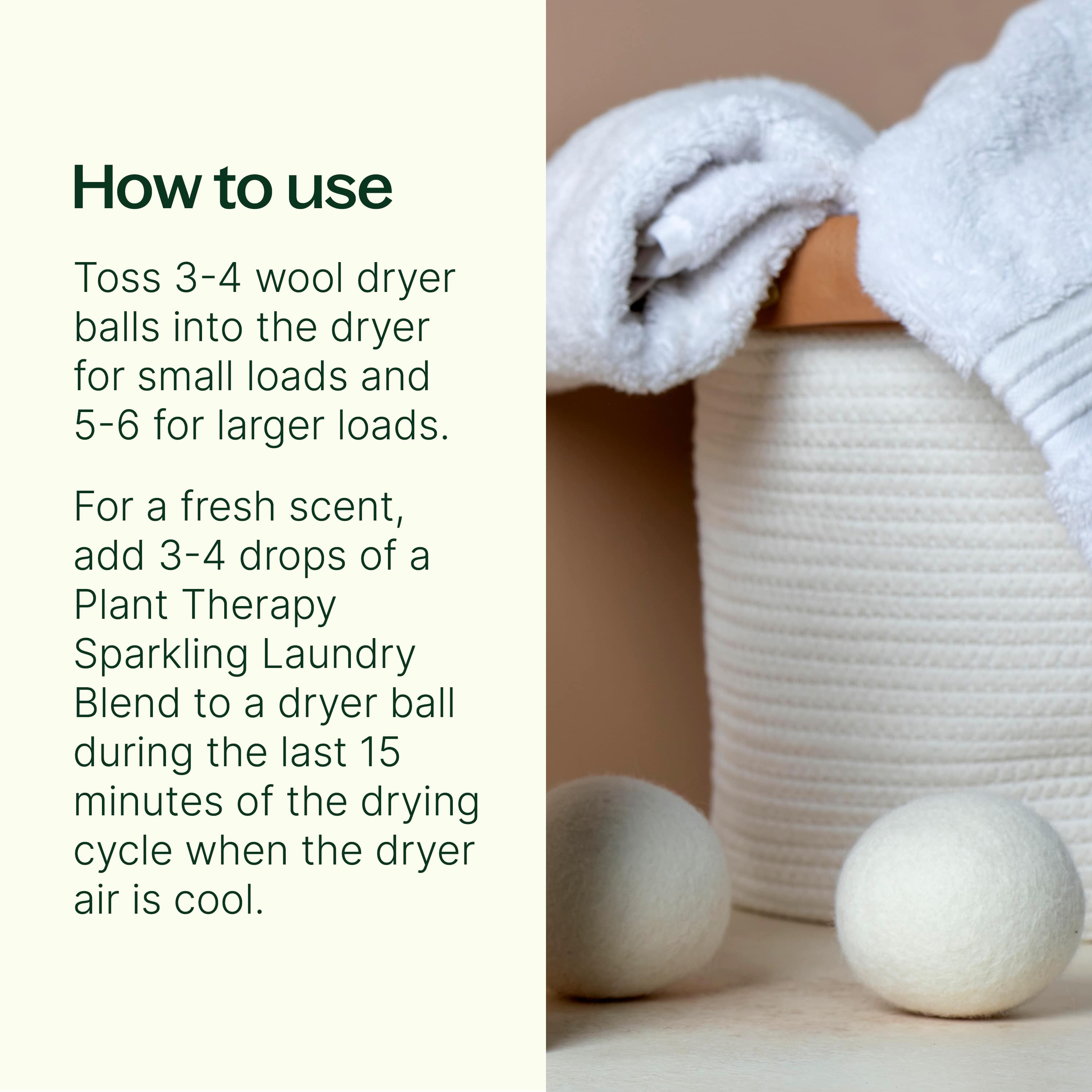 How to use clearance laundry balls