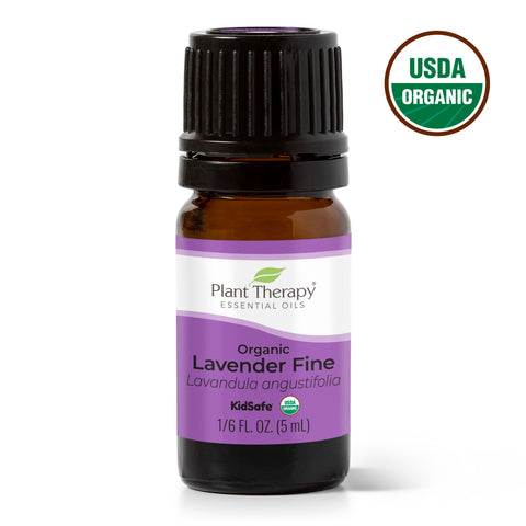 4 - Organic Lavender Essential Oil .5 oz - Royal Beauty Treatments