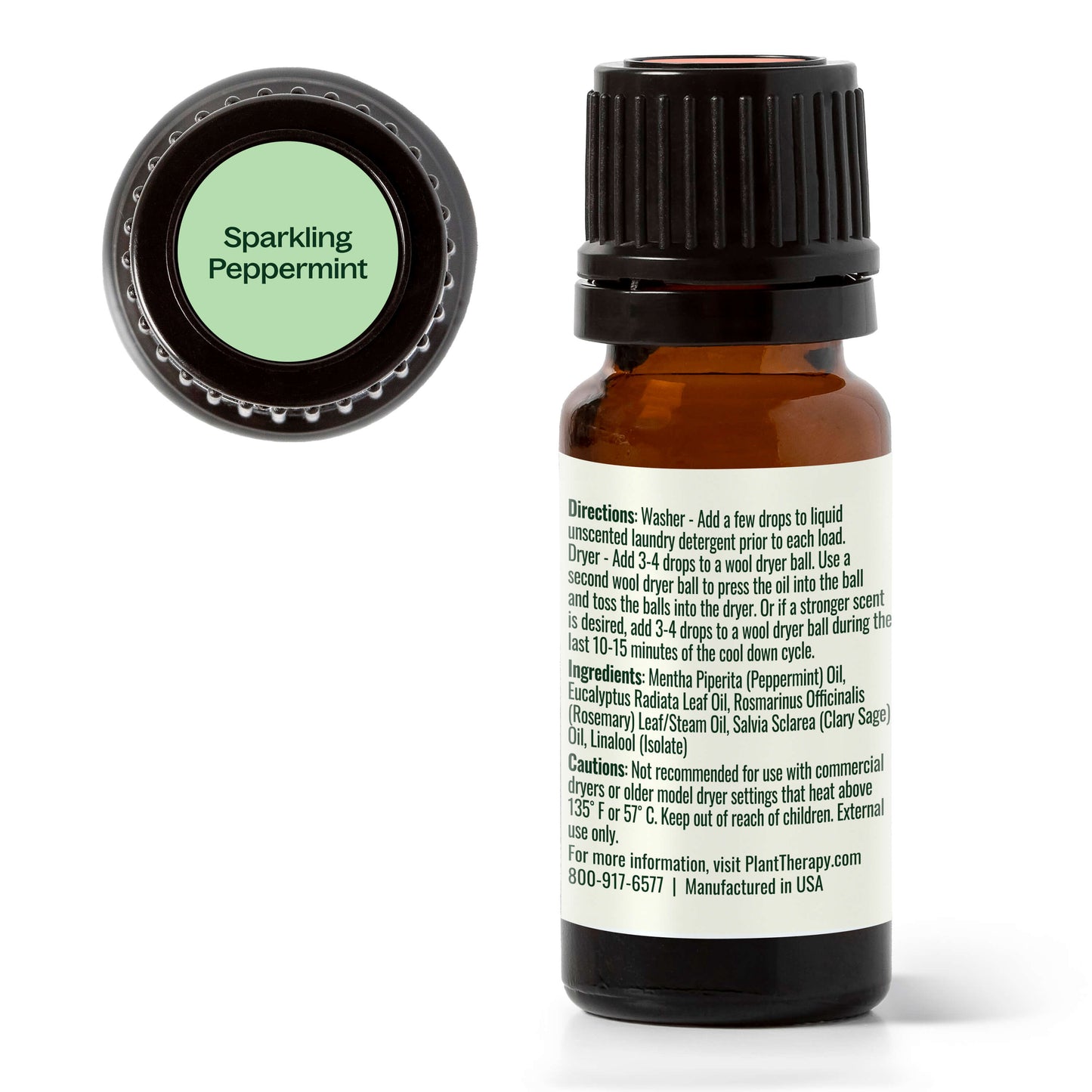 Sparkling Peppermint Laundry Essential Oil Blend