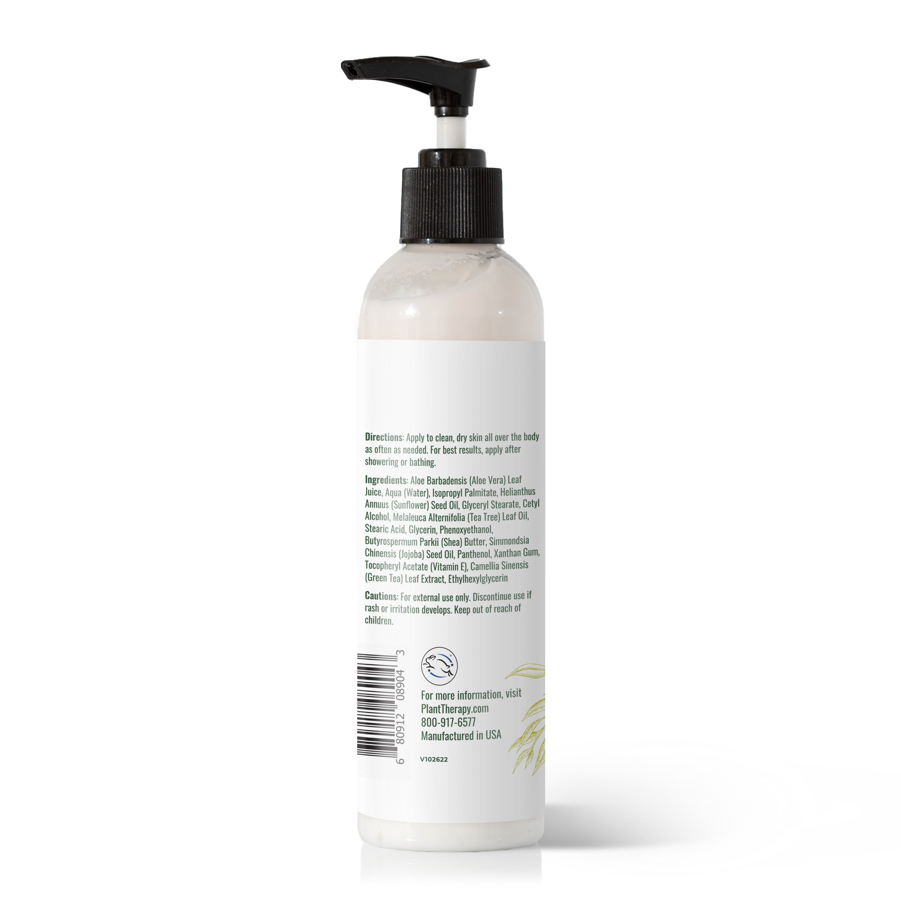 Tea Tree Body Lotion with Aloe and Shea – Plant Therapy