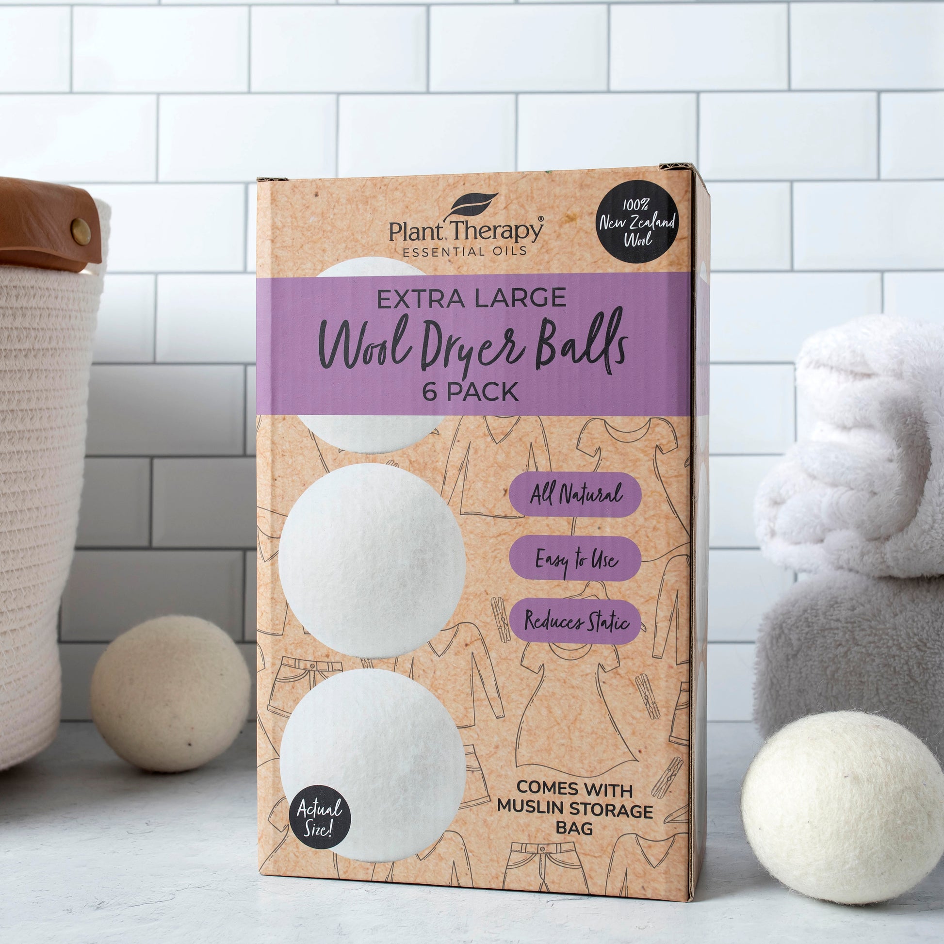 Dryer Ball Oil Drops Wool Dryer Ball Oil Natural Non-toxic Laundry Scent  Lemony Clean Floral Orange Ocean Breeze Essential Oil 