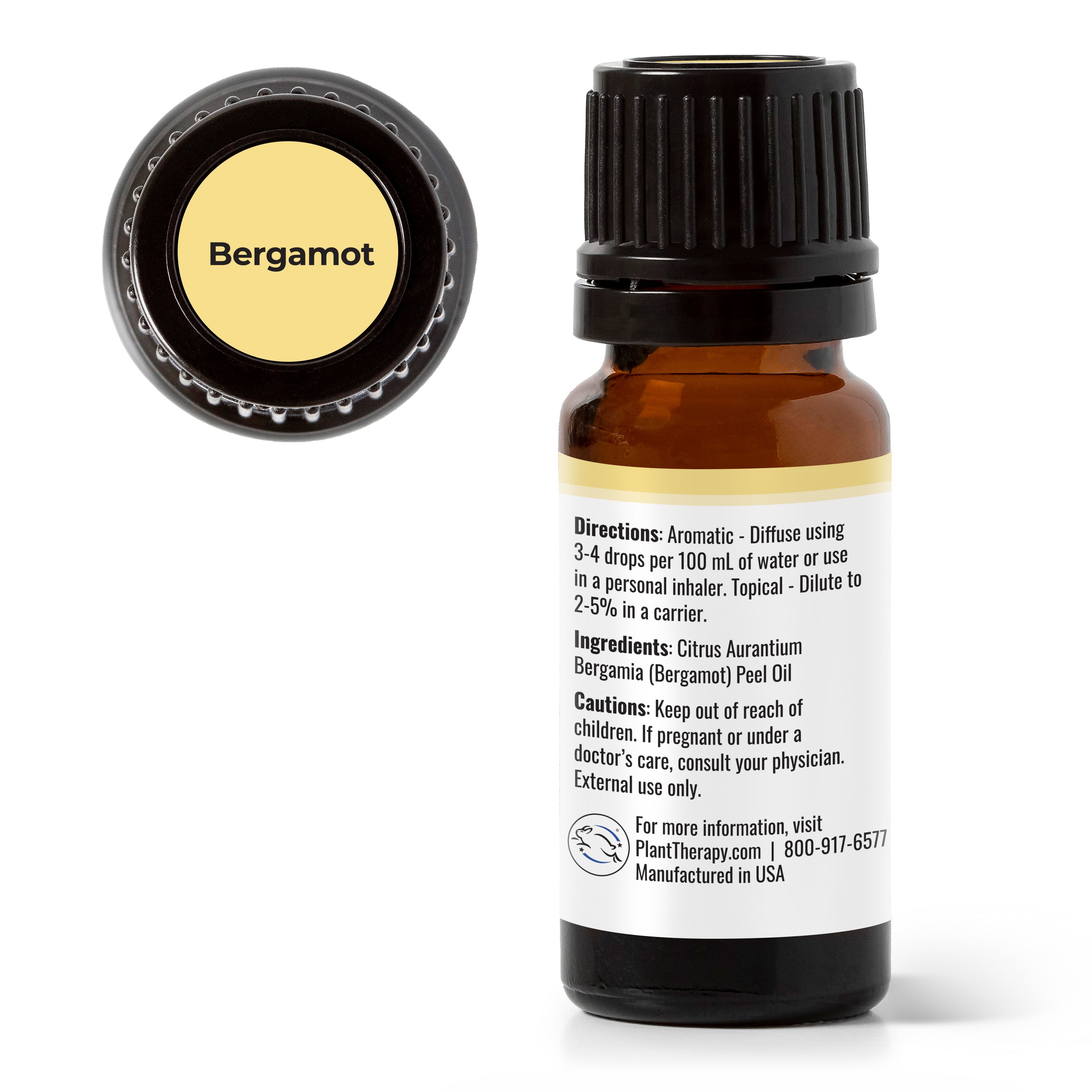 Bergamot Essential Oil | Mood Boosting Bergamot Oil | Plant Therapy