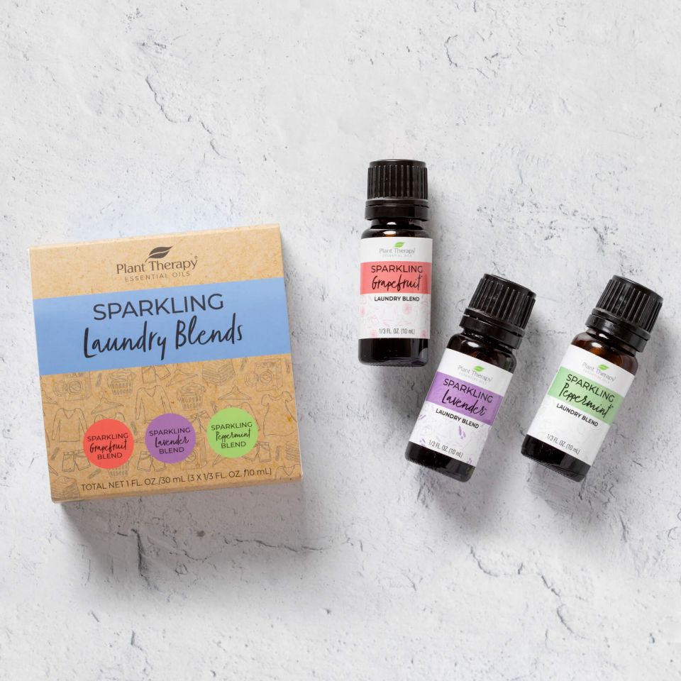 Plant Therapy Natural Essential Oil Laundry Blends & Wool Dryer